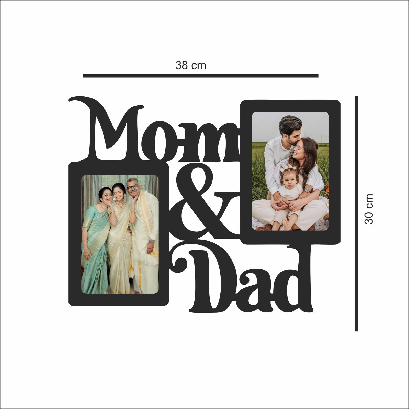 mom&dad MOM DAD Photo Frame - Image 1