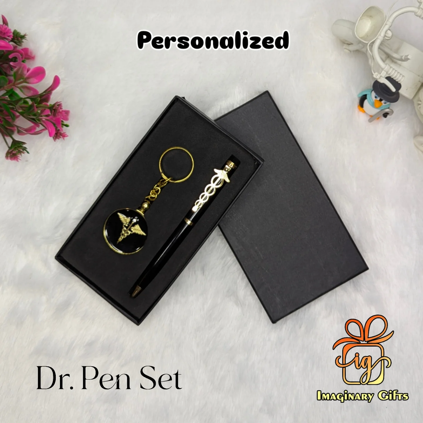 IMG_20250603_014942_638 Custom Doctor Logo & Name Pen & Keychain - Appreciation Gift Set - Image 1