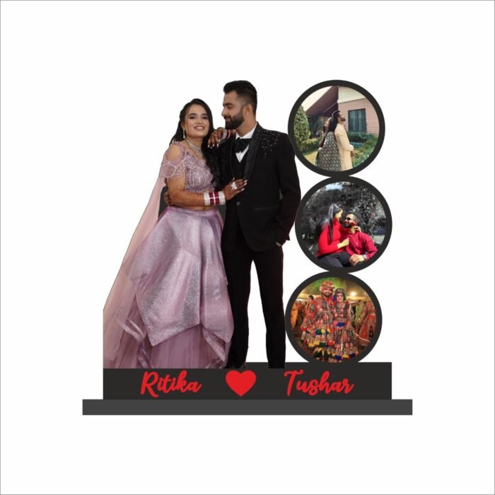 Custom CUT-OUT Wooden Photo Standee - Unique Personalised Display - Image 1