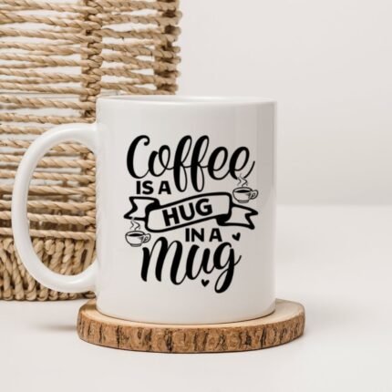 Coffee Quote Mug – Funny & Motivational Ceramic Cup for Coffee Lovers